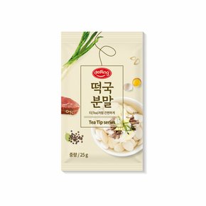 백호식품 델링 티팁 떡국분말 25G 6입