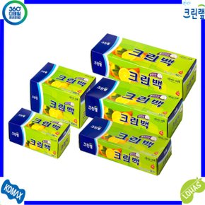 크린랲 휴대용크린백 25cm x 35cm 30매/ 일회용 비닐팩 위생팩 비닐봉투