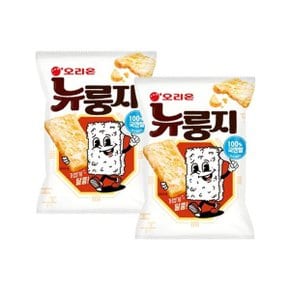 오리온 뉴룽지 124g x 2개 / 쌀스낵 구운과자