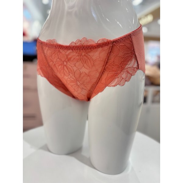 [여주점] 플로럴 홑겹 헴라인 노라인 세트 팬티 [VPT1790H] RN