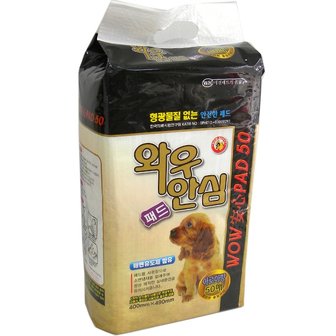 킹펫 와우 안심 무형광 패드 100매 (50매 x 2개)