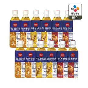 햇반 파로 누룽지차 500ml x4개+루피니빈 보리차 500ml x4개+레드빈 호박차 500ml x4개