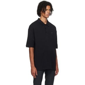 [라프 시몬스] 블랙 Fred Perry 폴로 셔츠 232287M212000