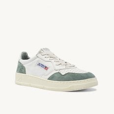 [AUTRY SNEAKERS]오트리 메달리스트 스니커즈/MEDALIST SNEAKERS WASHED[BLUE/GREEN]/UYD1M70026