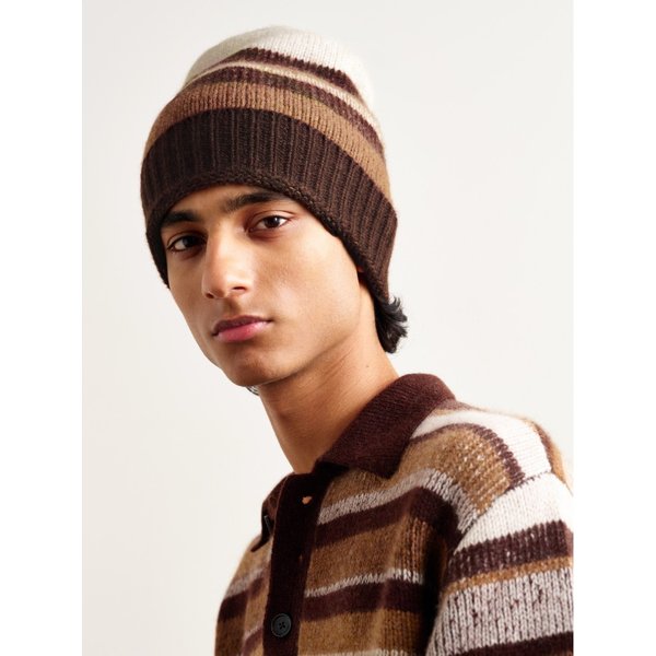스트라이프 캐시미어 비니 46376663163011102