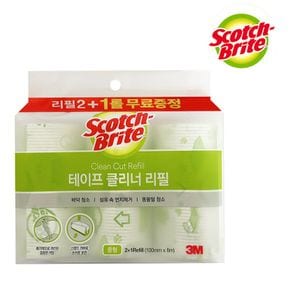 3M 테이프 클리너 (리필 중형 2+1) 먼지크리너 청소롤