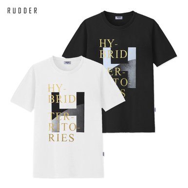 [RUDDER] 러더 반팔 티셔츠/빅사이즈 M~3XL RD-045