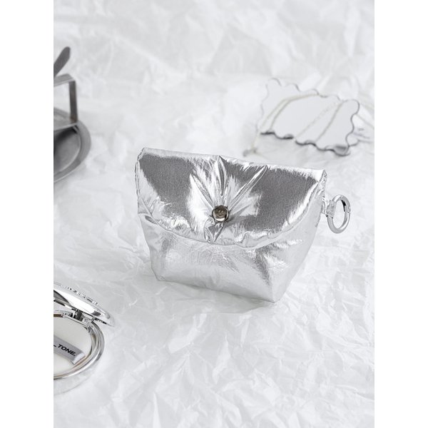 모모씨 마시멜로 카드월렛 silver