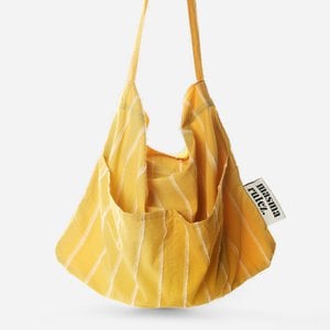 마스마룰즈 Rabbit eco bag_Wide yellow