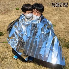 비상 은박 담요 방풍 방수 캠핑 조난 생존 용품