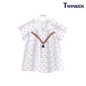 에스닉 테슬 블라우스 T8MB9B99 RE _P337513114