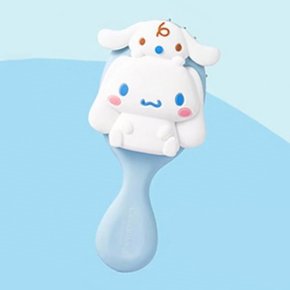 산리오 빗 시나모롤 헤어 쿠션 입체프렌드 에어백 마사지 브러쉬