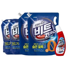 비트 제로 액체세제 드럼용 1.55L x2 + 파우치 2.L x2 + 바르는 비트 220ml