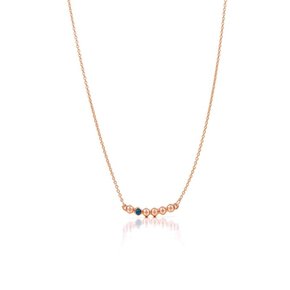 BUBBLE LINE NECKLACE