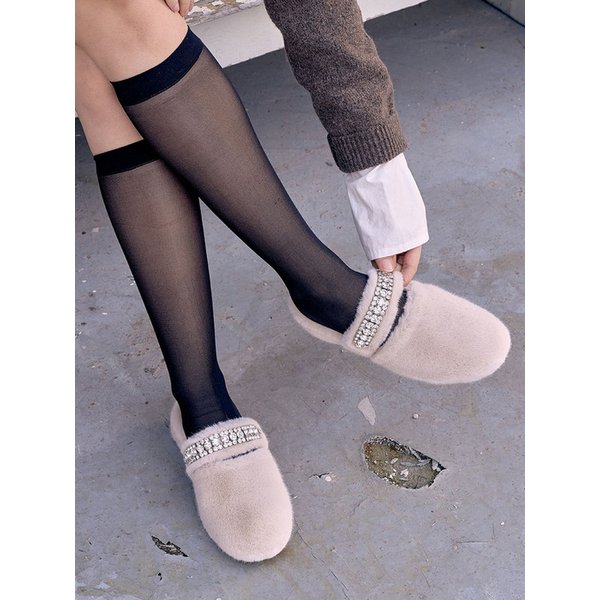 [리퍼브] Elysee Chandelier Fur Bloafer/B2200/4COLORS