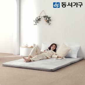 EZ매트 벨로아 케미컬폼 토퍼 DS싱글 매트리스 DF629906