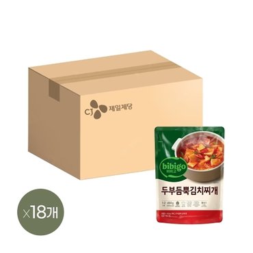  비비고 두부듬뿍 김치찌개 460g x18개