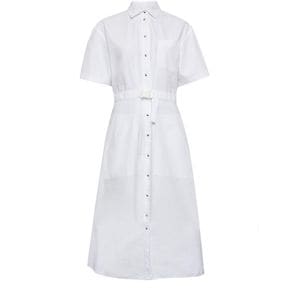 24 SS 몽클레어 여성 면 셔츠 드레스 white MC13GG7UWHTAZAAA00 TP86585790 70185268