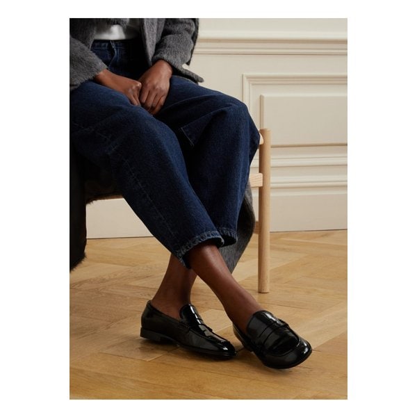 조지 페이턴트 가죽 로퍼 블랙 1647597349523609