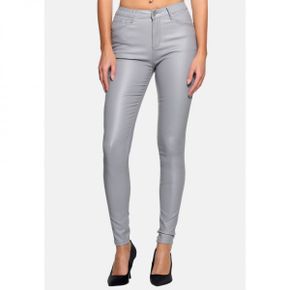 4809174 Elara KUNSTLEDER HOSE - Trousers grau