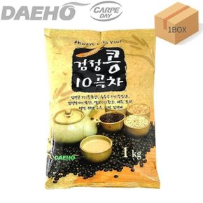 [대호식품] 대호 검정콩 10곡차 1kg x 12개 / 자판기용 율무차 곡물차