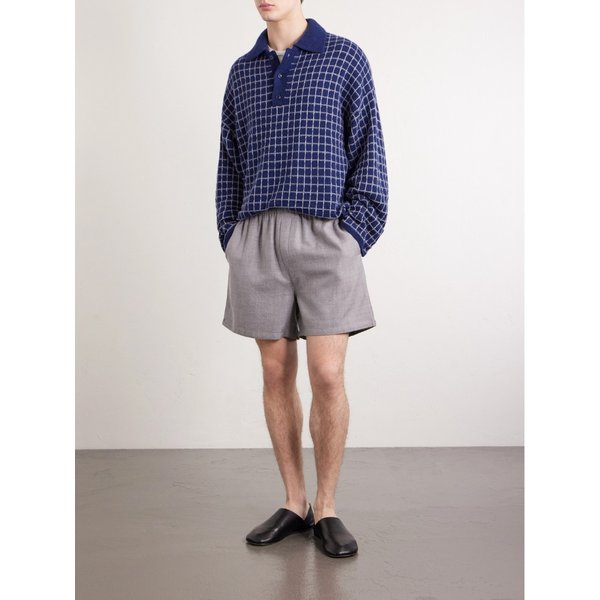 울 캐시미어 블렌드 스트레이트 쇼츠 46376663163043889
