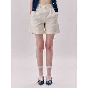 COTTON TWILL SHORTS