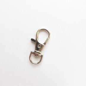 키링 부자재 회전형 D링 버클 실버 35mm열쇠고리  DIY 갈고리 (S33043058)