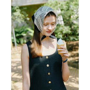 Petit Carre de Soie Cream