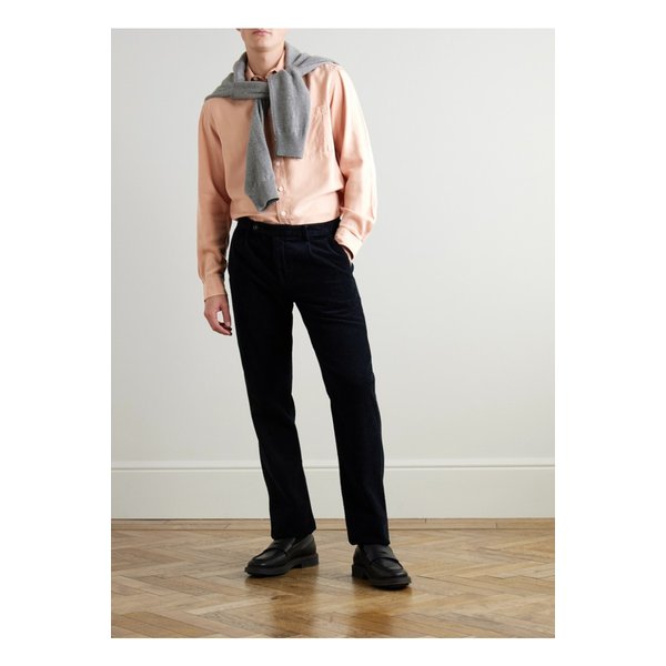 가먼트 다이 리오셀 트윌 셔츠 핑크 46376663162941338