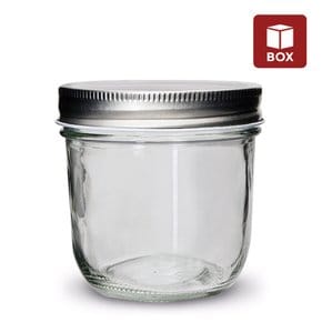 (1BOX) 유리병 미르 젤리 300ml-96개 수입양념병 잼병 밀폐용기