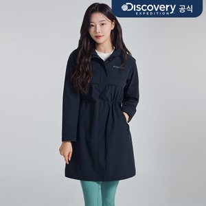 디스커버리 여성 롱기장 3L 윈드자켓 (BLACK)