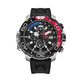 독일 시티즌 다이버 시계 Citizen Promaster Marine Aqualand Eco Drive 크로노그래프 BJ216703E