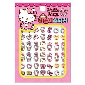 산리오 헬로키티 귀걸이 스티커