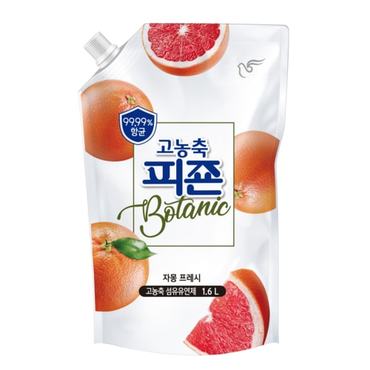 피죤 고농축  섬유유연제 보타닉 1600mL 자몽프레시