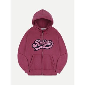 BIG AMBLER Hoodie Zip-UP AZIP702 (Purple)