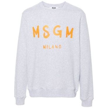 MSGM 엠에스지엠 브러쉬드 로고 맨투맨 3640MM513F 247003 94 긴팔 티셔츠