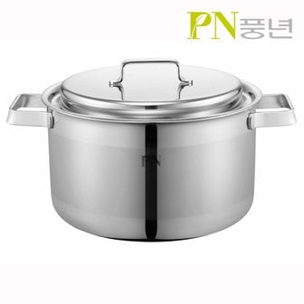  PN풍년 라메르 24cm 양수냄비 / 인덕션 겸용 통3중 스테인레스