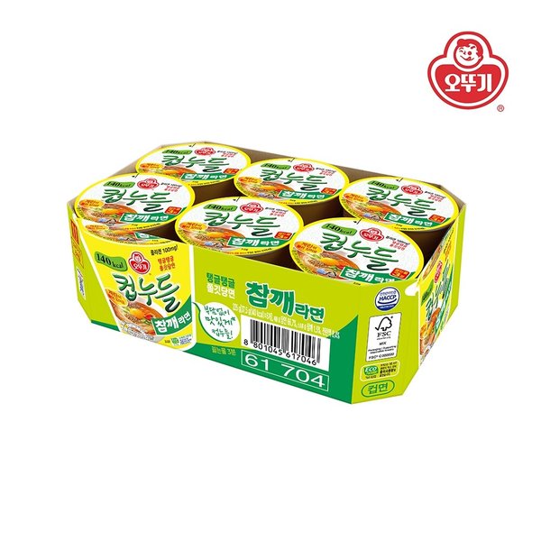 컵누들 참깨라면 컵 (37.5gx6)