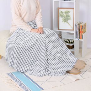 극세사 무릎담요 차박 캠핑_120cmx110cm_네이비