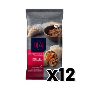 더미식 김치교자 4개입 간편조리 즉석만두 140g x 12개