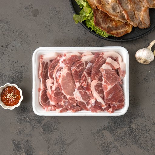 국내산 목심 구이용 (100g)