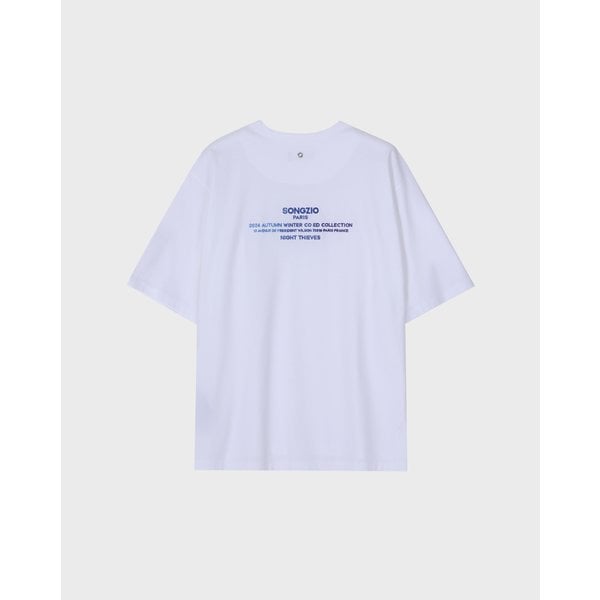 [파주점] 시그니처 PARIS 로고 티셔츠 SH5TS933WH