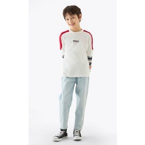 25년 S/S           T42F0KKO450BT1          모노타입 스트라이프 티셔츠