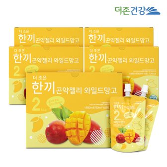 더존건강 한끼 곤약젤리 와일드망고 150ml 10팩 5박스