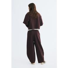 배럴 조거 팬츠 다크 브라운 1353375002
