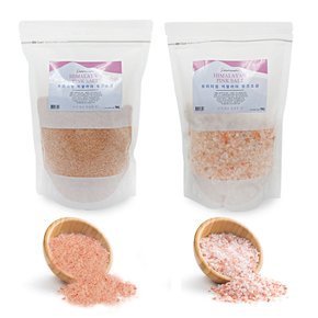 핑크솔트 핑크소금 굵은입자 얇은입자 1kg