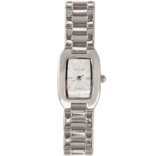 여성 팔찌형 메탈 손목시계 브릿 실버