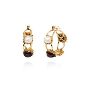 EG094 Noir Points Earring