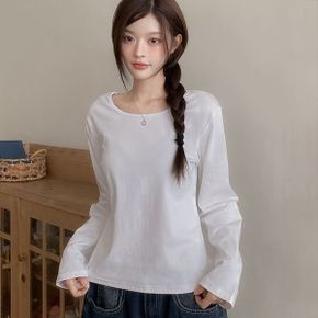 자체제작 쫀쫀 루즈핏 체형 커버 긴팔티셔츠 mt 5096c_P434953973